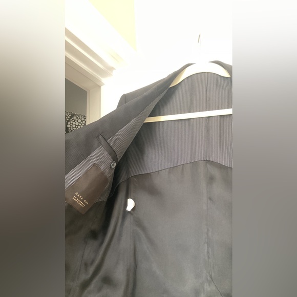 Zara men black wool suits - Picture 9 of 10